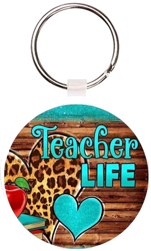 Teacher Life Keychain